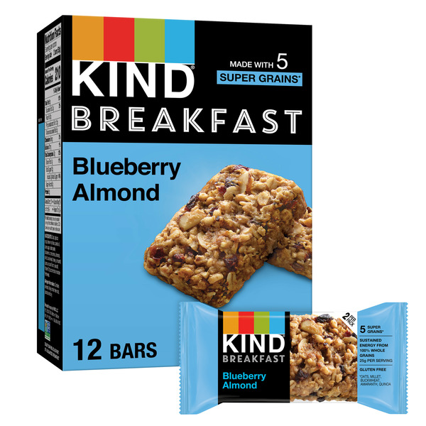 Energy & Granola Bars KIND Blueberry Almond hero