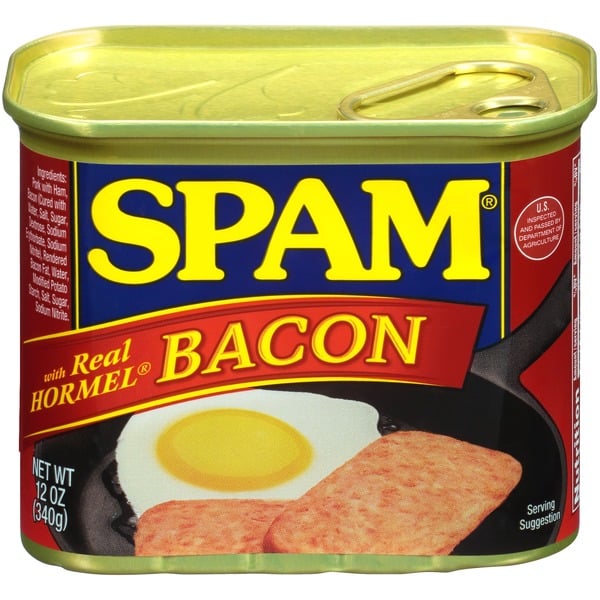 Canned Meat & Seafood SPAM With Real Hormel Bacon hero