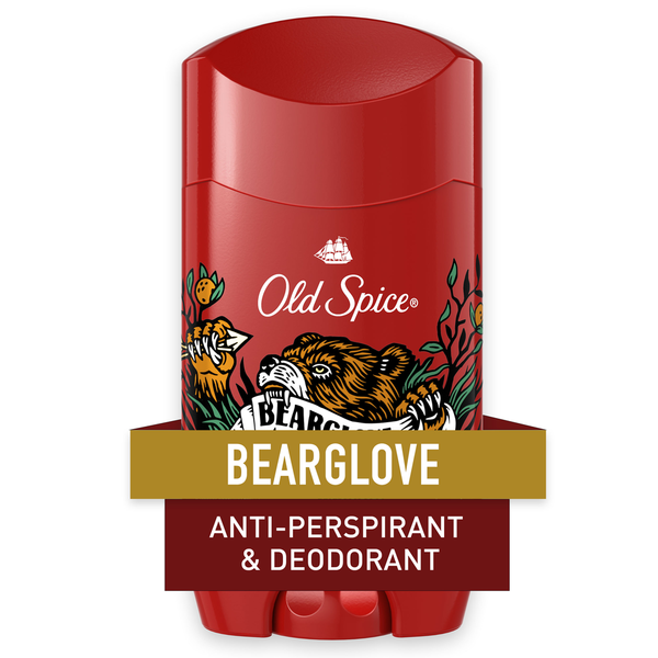 Deodorants Old Spice Anti-Perspirant Deodorant for Men, Bearglove hero