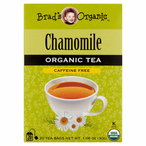 Tea Brad's Organic Chamomile Organic Tea Bags hero