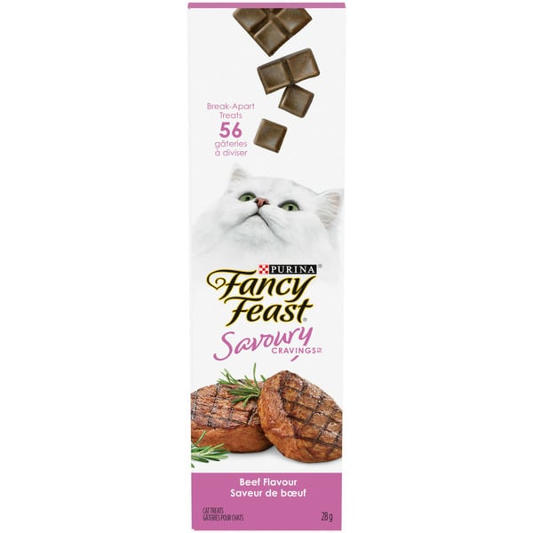 Cat Food & Care Fancy Feast Dishware Savoury Cravings Beef Flavour hero