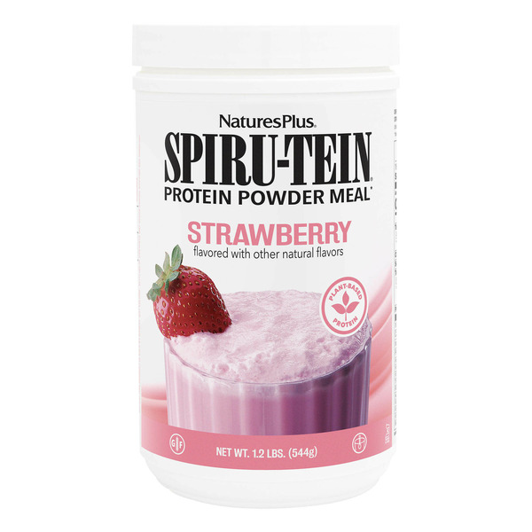 Protein & Meal Replacements NaturesPlus SPIRU-TEIN Protein Powder Meal - Strawberry hero