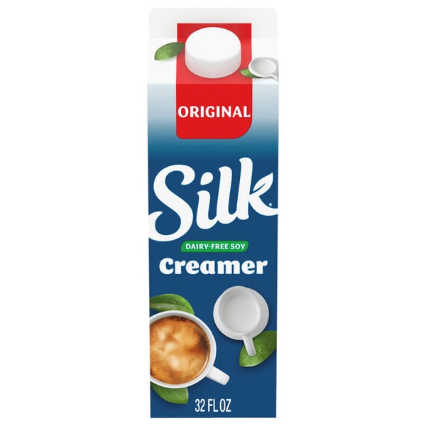 Cream & Half & Half Silk Original Dairy Free Soy Creamer hero