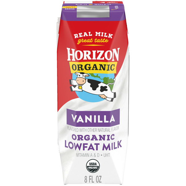 Milk Horizon Organic 1% Lowfat Shelf-Stable Vanilla Milk hero