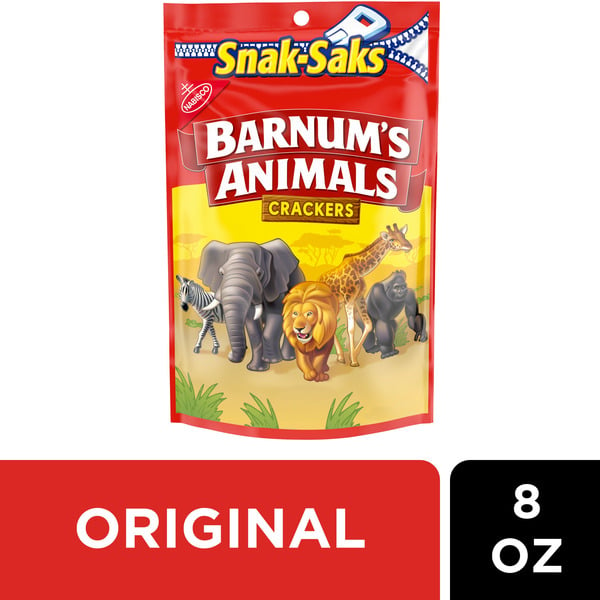 Cookies & Cakes Barnums Animal Crackers, Snak-Saks hero