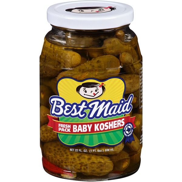 Pickled Goods & Olives Best Maid Kosher Baby Pickles hero