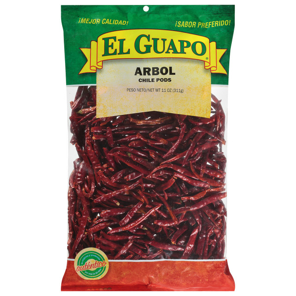 Grains, Rice & Dried Goods El Guapo® Whole Arbol Chili Pods (Chile de Arbol Entero) hero