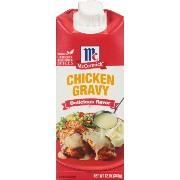 Instant Foods McCormick® Simply Better Chicken Gravy hero