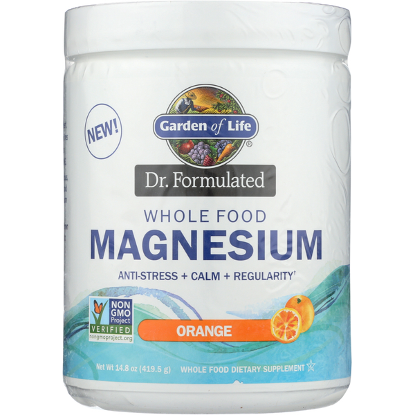 Vitamins & Supplements Garden of Life Dr. For Magnesium Orange Lrg hero