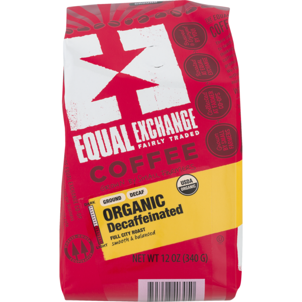 Coffee Equal Exchange Organic Ground Decaf Coffee hero