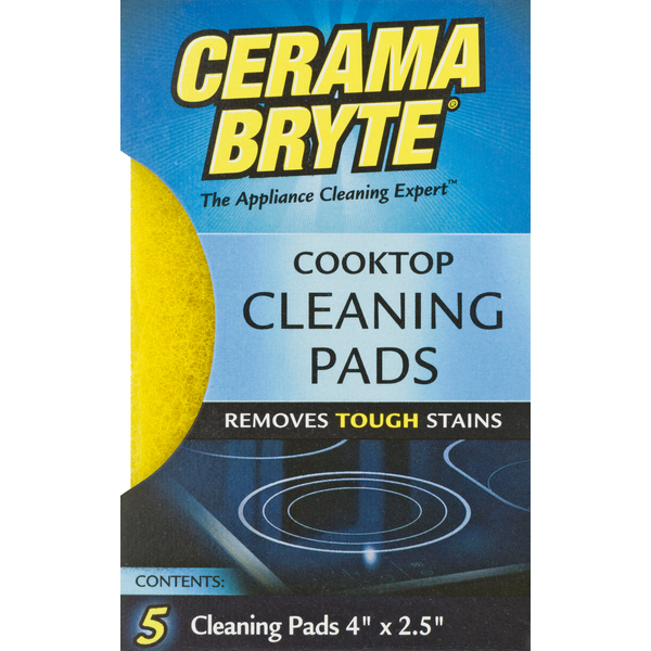 Cleaning Products Cerama Bryte Cleaning Pads, Cooktop hero