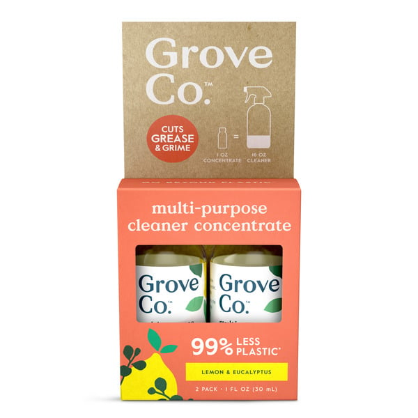 Grove Co. Multi-Purpose Cleaner Concentrate, Lemon & Eucalyptus hero