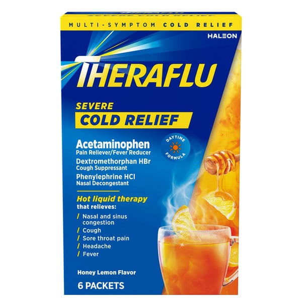 Cold, Flu & Allergy Theraflu Daytime Severe Cold Relief Powder hero