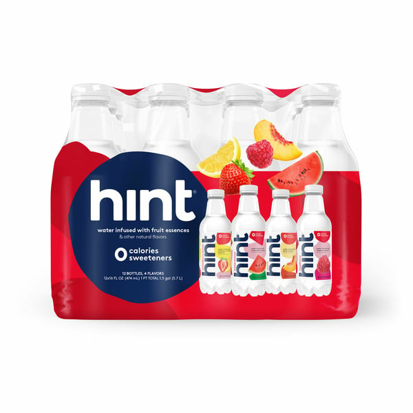 Water, Seltzer & Sparkling Water hint Red Variety Pack, Flavored Water hero