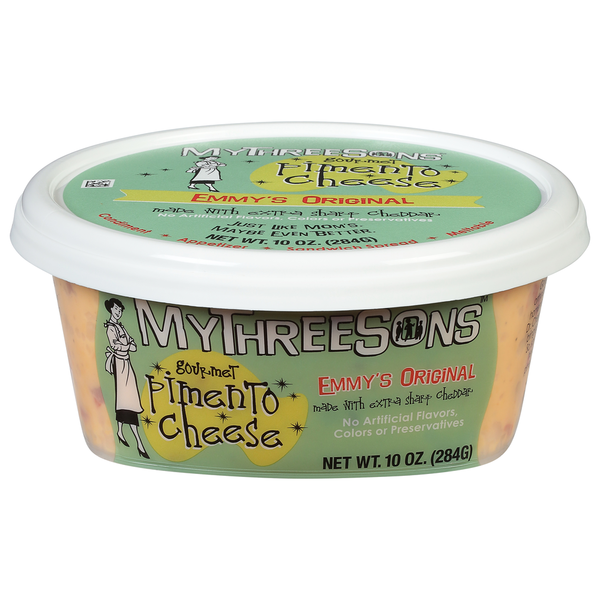 Specialty Cheeses MyThreeSons Pimento Cheese, Gourmet, Emmy's Original hero