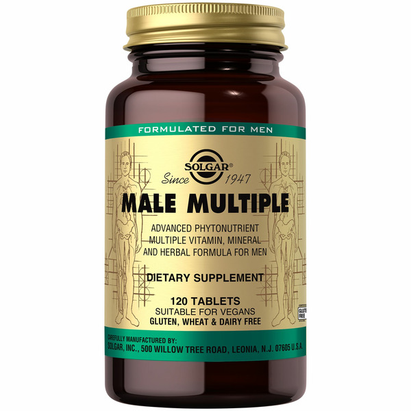 Men's Multivitamins Solgar Male Multiple, Tablets hero