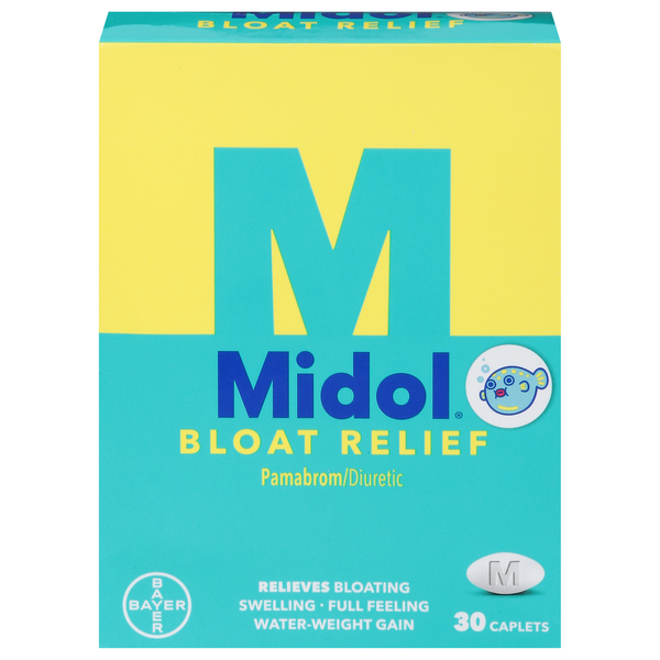 Digestion Midol Bloat Relief, Caplets hero