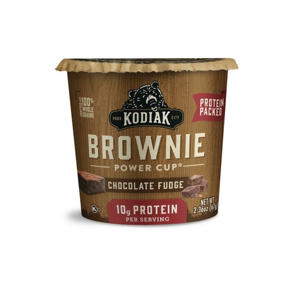 Cookies & Cakes Kodiak Chocolate Fudge Brownie in a Cup hero