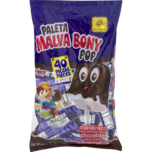 Candy & Chocolate de la Rosa Marshmallows, Coated, Chocolate Flavor hero