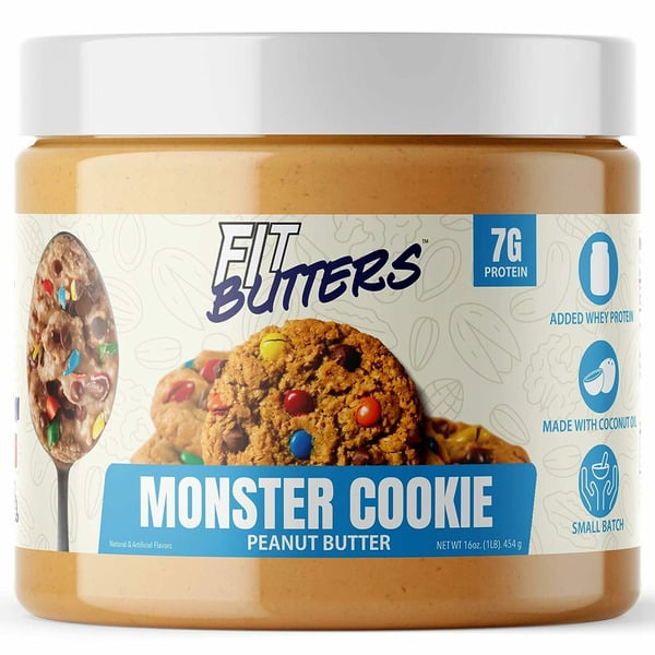 FIt Butters Monster Cookie, Peanut Butter hero