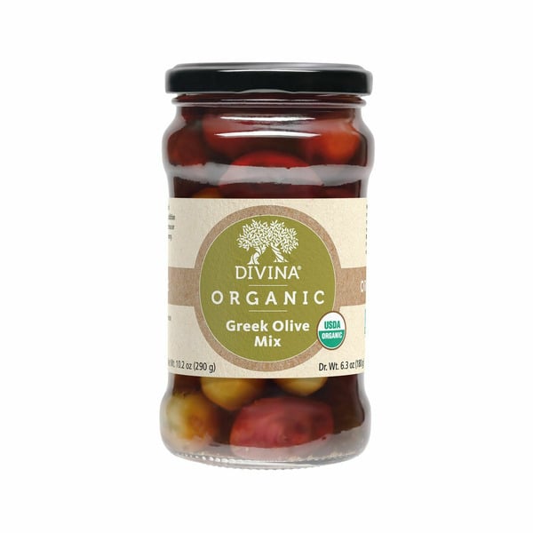 Pickled Goods & Olives Divina Organic Greek Olive Mix hero