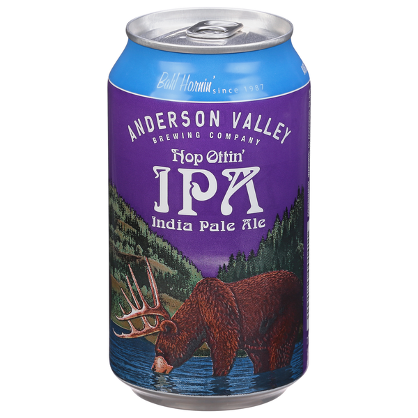 Beers & Coolers Anderson Valley Brewing Company Beer, IPA, Hop Ottin' hero