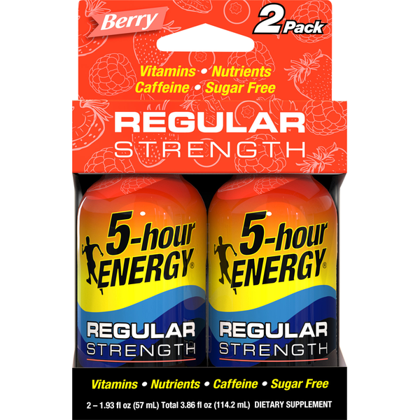 Energy & Sports Drinks 5-hour ENERGY Shot, Berry hero