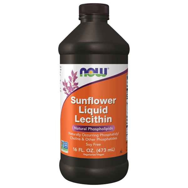 Vitamins & Supplements NOW Sunflower Liquid Lecithin hero