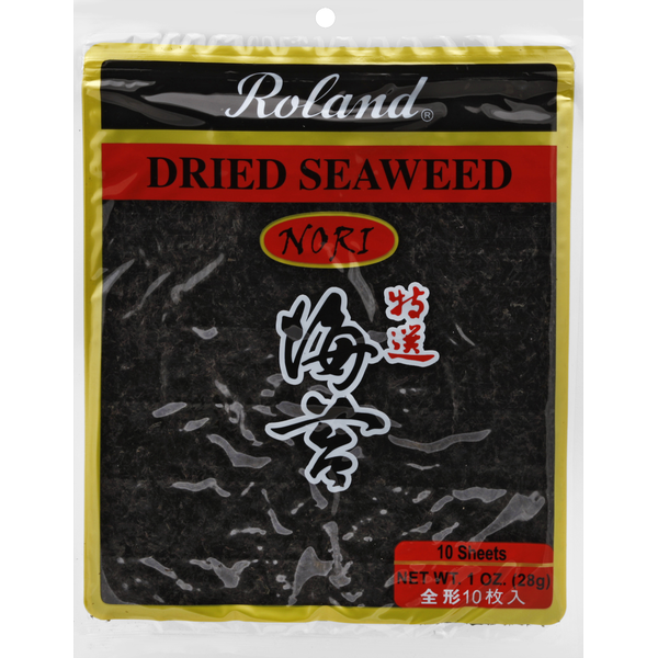 Asian Foods Roland Foods Seaweed, Dried, Nori hero