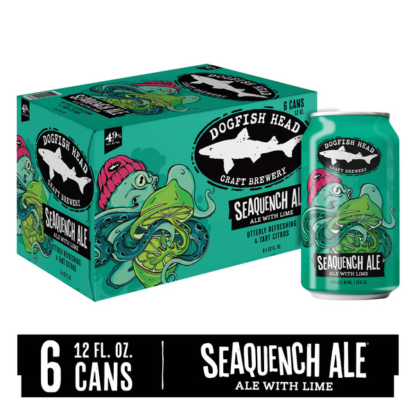 Craft Beer Dogfish Head SeaQuench Ale Session Sour Beer hero