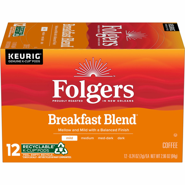 Folgers Coffee K-Cup hero