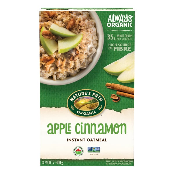 Hot Cereal & Pancake Mixes Nature's Path Apple Cinnamon Instant hero