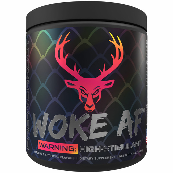 Pre-Workout Bucked Up Woke AF Dragon Fruit Pre-Workout Supplement Powder hero