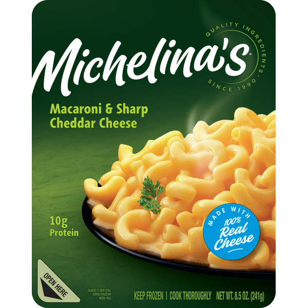 Frozen Meals Michelina's Macaroni & Sharp Cheddar Cheese hero