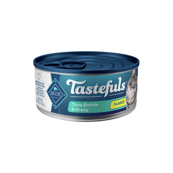 Cat Food & Care Blue Buffalo Tastefuls Natural Flaked Wet Cat Food, Tuna Entrée in Gravy hero