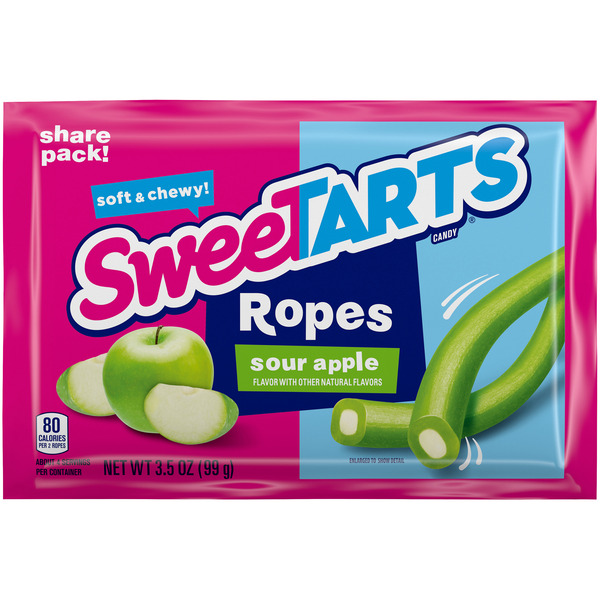 SweeTARTS Ropes, Sour Apple, Share Pack hero