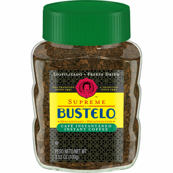 Coffee Grounds and Whole Beans Café Bustelo Instant Coffee hero