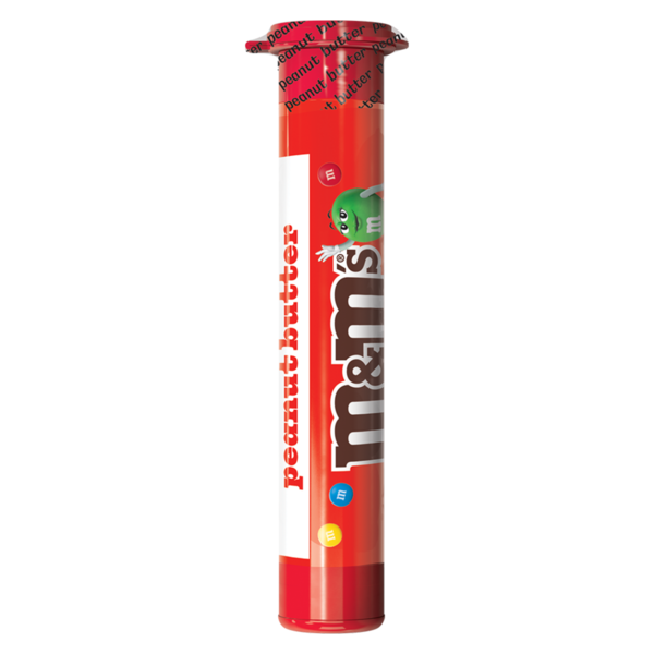 M&M's Minis Peanut Butter Milk Chocolate Candy Mega Tube (Package May Vary) hero