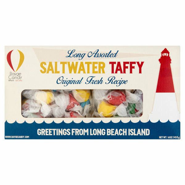 Salad Dressing & Toppings Rayge Candy & Nuts Nuts Long Assorted Saltwater Taffy Candy hero