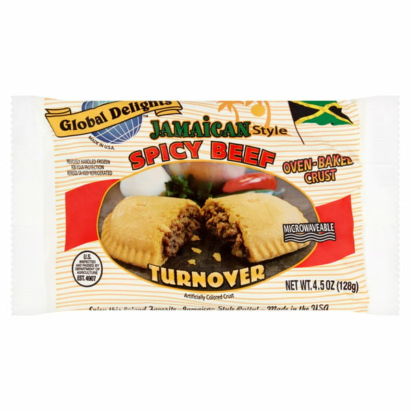 Fresh Dips & Tapenades Global Delights Jamaican Style Spicy Beef Turnover hero