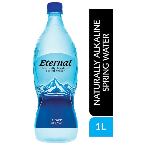 Water, Seltzer & Sparkling Water Eternal Water Naturally Alkaline Spring Water hero