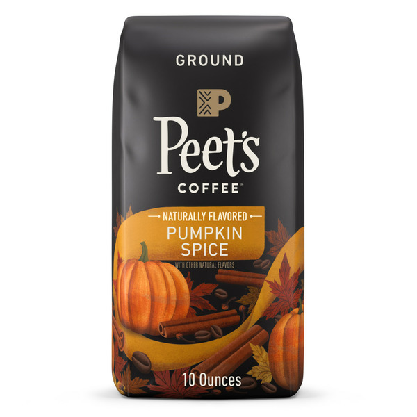 Coffee Peet's Coffee Pumpkin Spice, Flavored Coffee, Ground, Bag hero