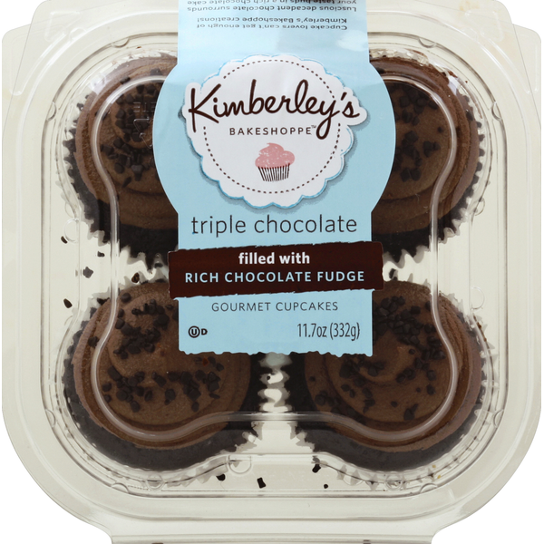 Bakery Desserts Kimberleys Cupcakes, Gourmet, Triple Chocolate hero