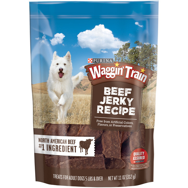 Dog Food & Care Purina Dog Jerky Treats, Beef Jerky Recipe hero