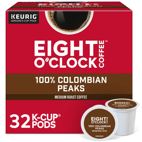 Coffee Eight O’Clock Colombian Peaks K-Cup Pods hero