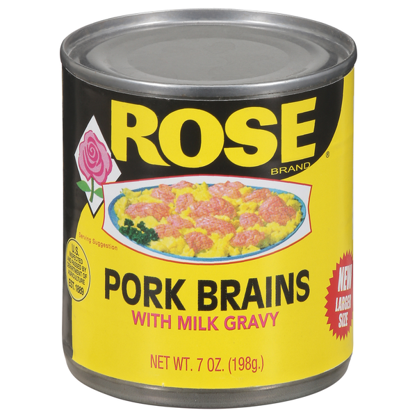 Canned Meat & Seafood Rose Pork Brains hero