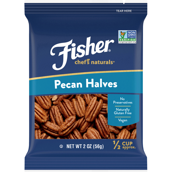 Nuts, Seeds & Dried Fruit Fisher Pecan Halves hero