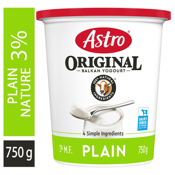 Yogurt Astro Original Yogurt Plain Balkan Style 3% hero