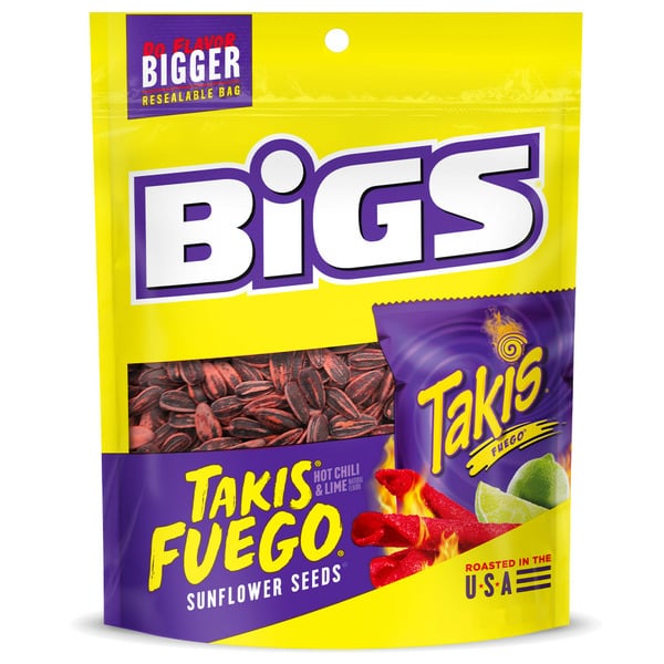 Nuts, Seeds & Dried Fruit BIGS Keto Friendly Takis Fuego Sunflower Seeds hero