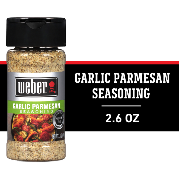 Spices & Seasonings Weber Garlic Parmesan Seasoning, Kosher hero